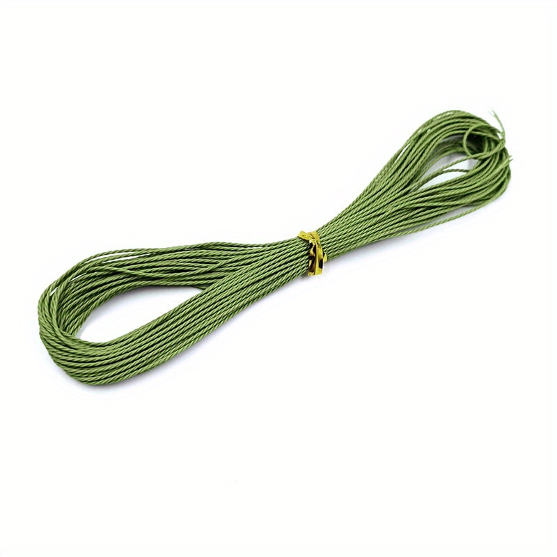 1 Bundl Wax Thread Nylon Rope Accessories Diy Bracelet - Temu
