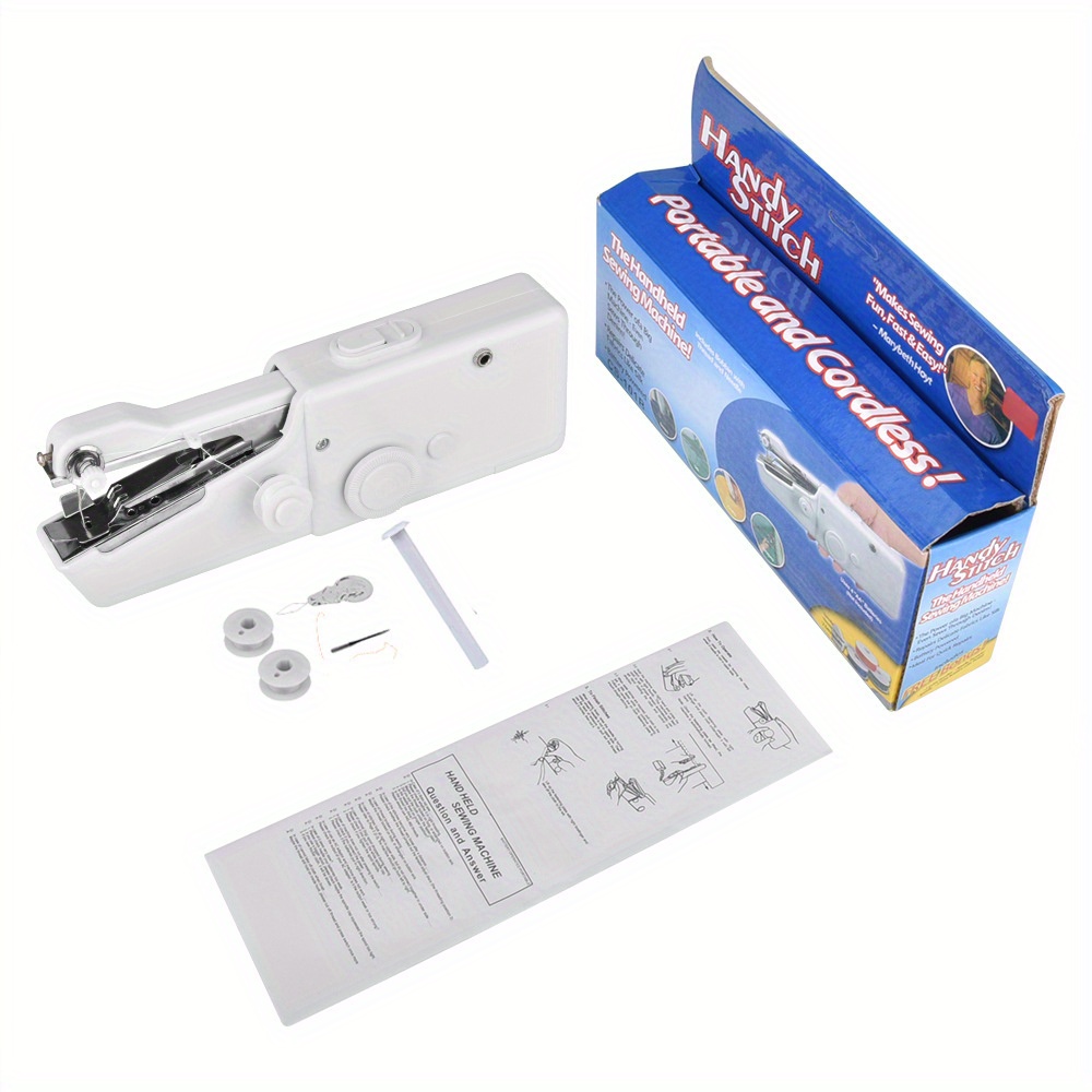 Portable Handheld Sewing Machine Household Mini Electric - Temu