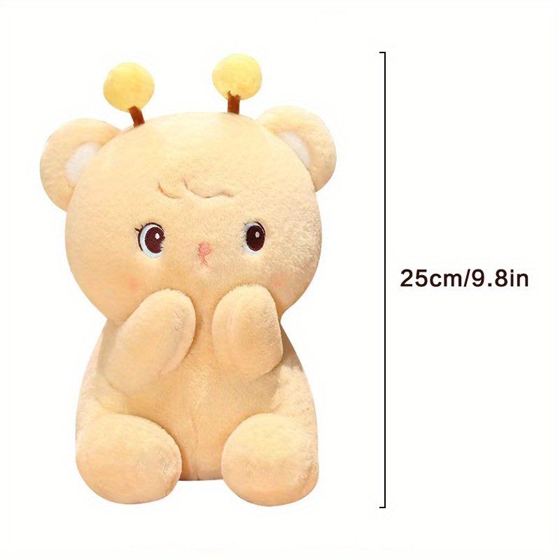 9.8/25cm Bee Plush, Bee Stuffed Animal Bee Plushie Stuff Cute