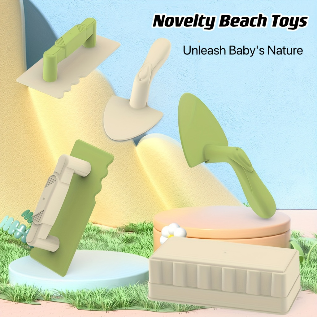 

3pcs Beach Sand Shovel Toy Snow Toy Set Craftsman Toy Parent-child Interactive Toy Beach Toy Christmas Gift