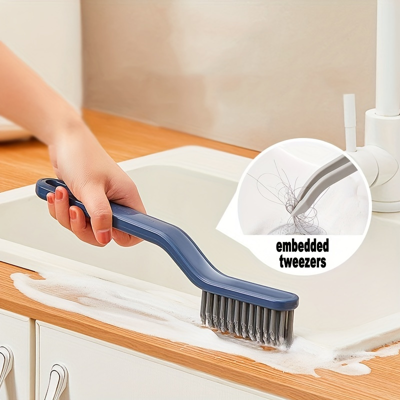 

Cleaning Shower Scrubber With Ergonomic Handle And - Grout Cleaner Brush - Brushes For Cleaning Bathroom/shower/tile/kitchen/