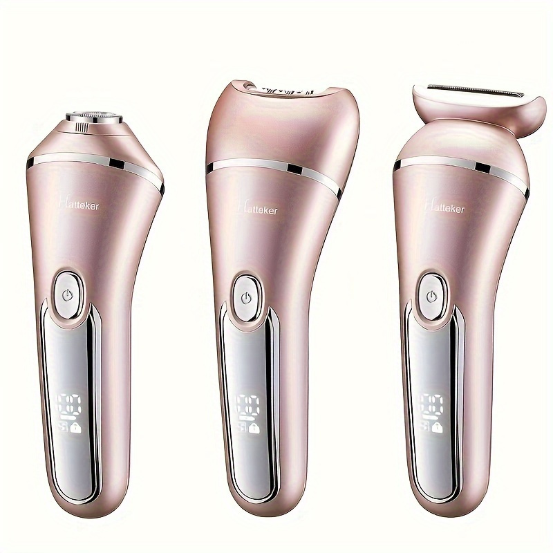 

Multifunctional Electric Shaver For Women 3 Knife Head Replacement Hair Extractor Full Body Water Full Body Shaver
