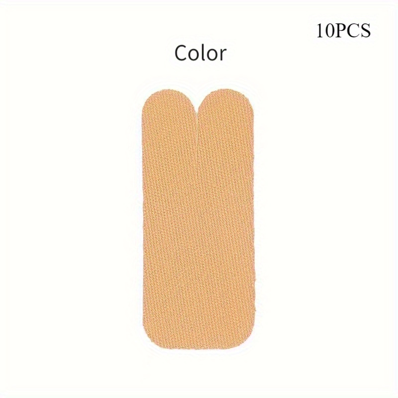 10pcs Of Hand And Wrist Protective Patches, Thumb Joint Patches - Elastic Self-adhesive Sports Tape, Used For Thumb, Finger, And Toe Protection, Skin Color Black, Blue, And Rose Red