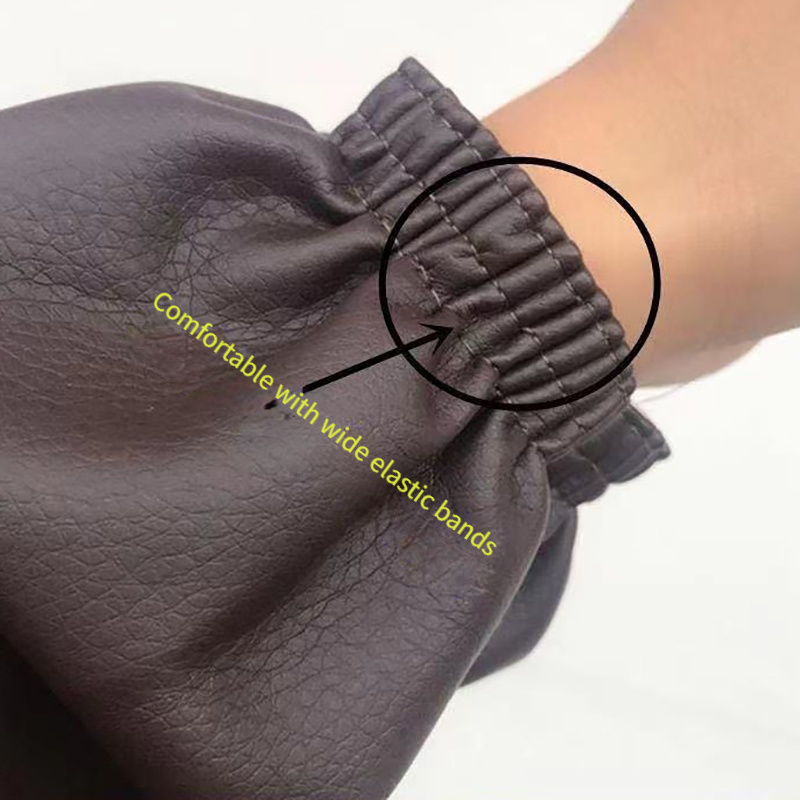 Blue/White Waterproof Apron Oil Resistant Smock PVC Industrial Acid And Alkali Resistant I.566718844