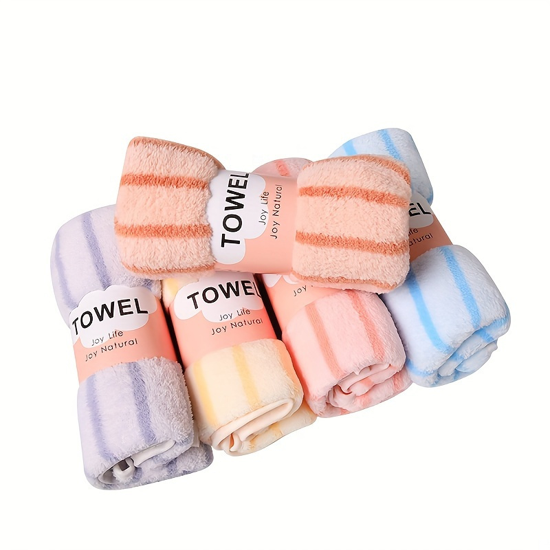 

5pcs Soft Absorbent Towel, Rectangular Bath Towel, Halloween, Thanksgiving, And Christmas Gift