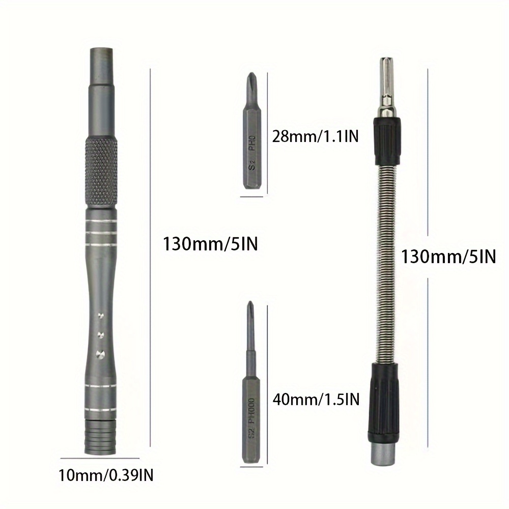 128 in 1 multifunctional screwdriver set cross plum - Temu