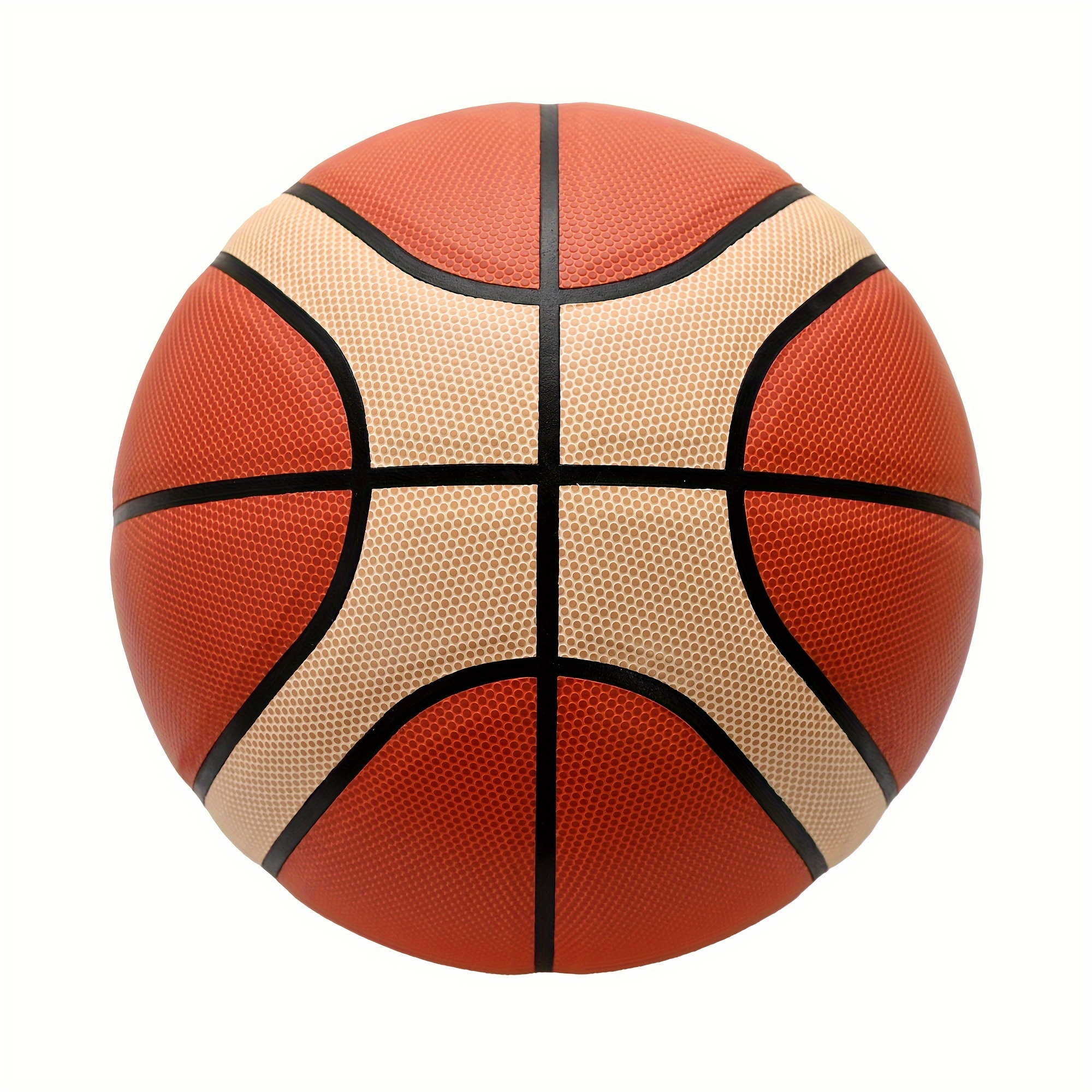 

1pc Size 7 Sports Basketball, Durable Pu Basketball For Competitive Games, Holiday Gift For Basketball Lovers