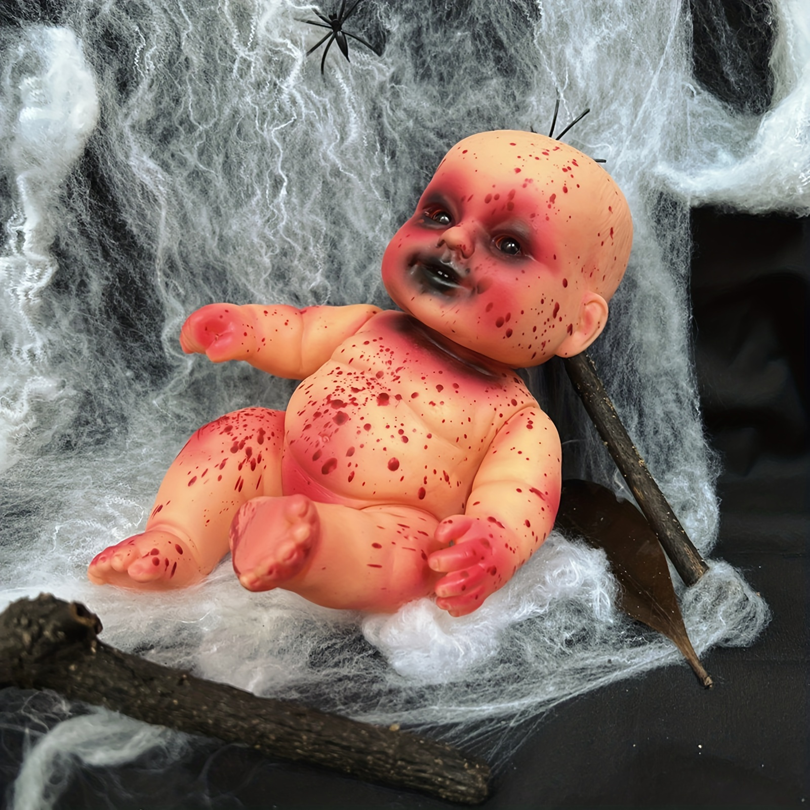 1pc creepy dolls horror ornament halloween decoration Temu - Main Image