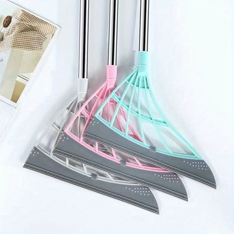 

1pc Silicone Squeegee Broom - Easy Clean, No-scratch For Home & Commercial Use Silicone Broom Broom Silicone