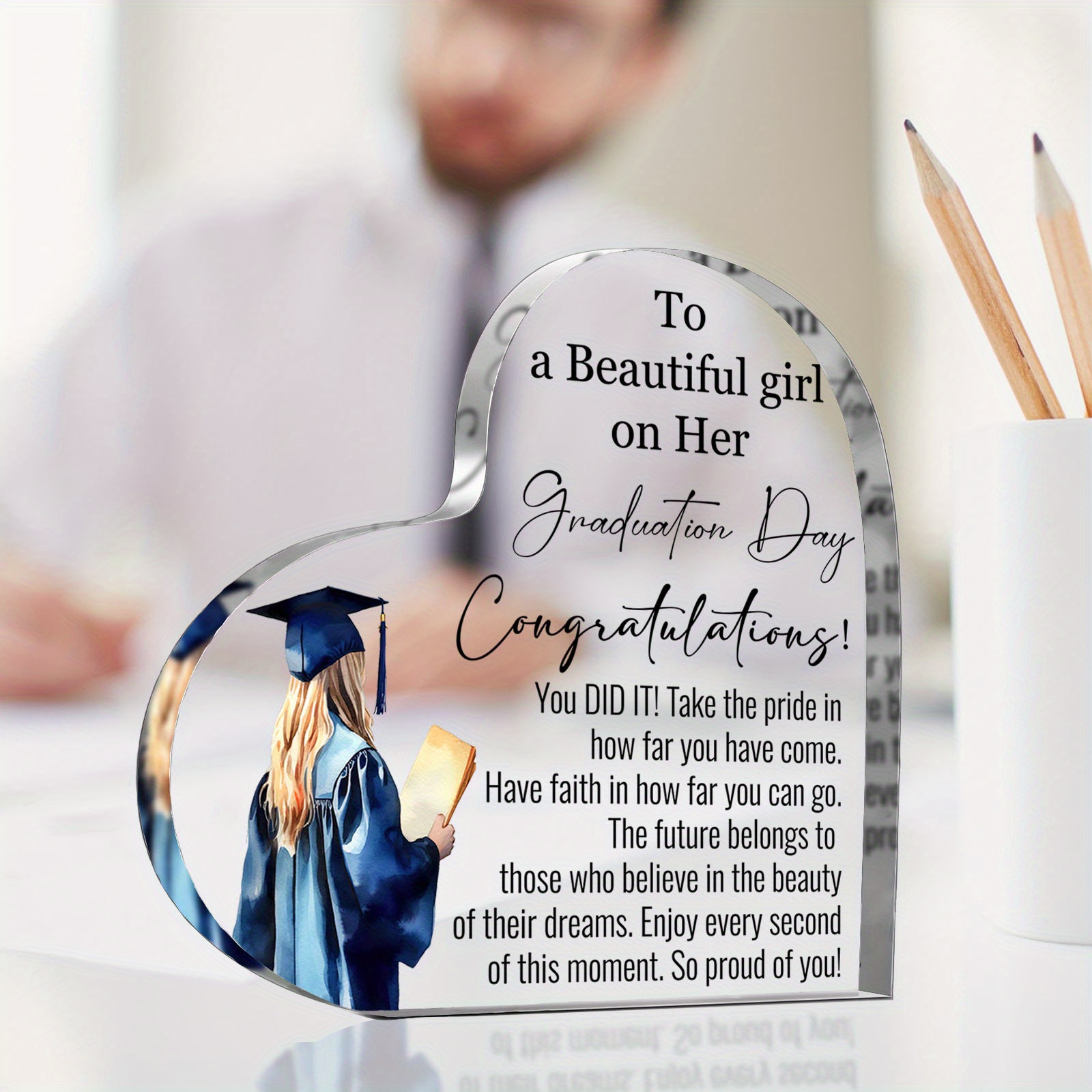 1pc inspirational graduation gifts 2024 high school college Temu