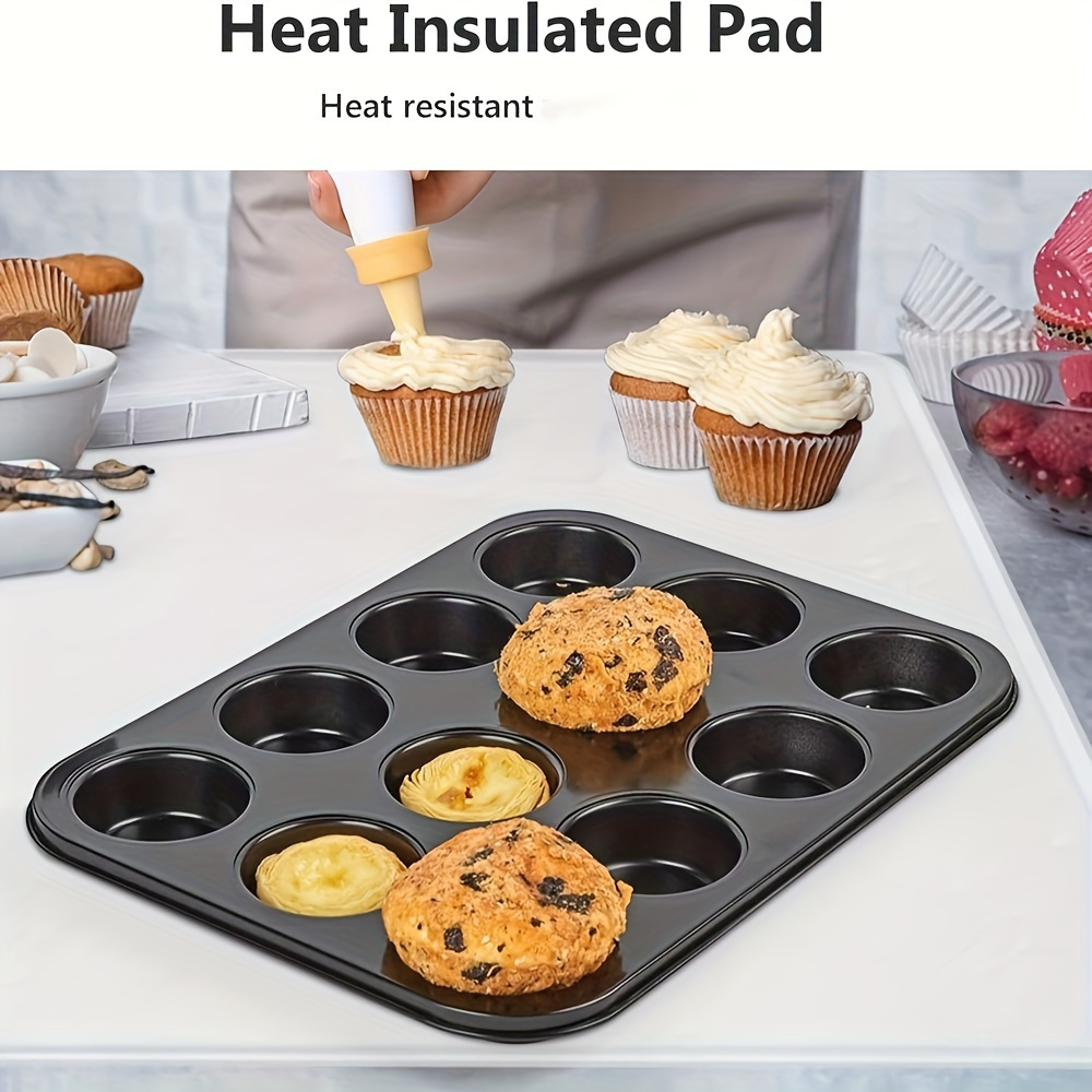 large silicone mat kitchen table protector 91cm 36inch x 59cm 23 4inch heat resistant non slip waterproof   baking and cooking details 6