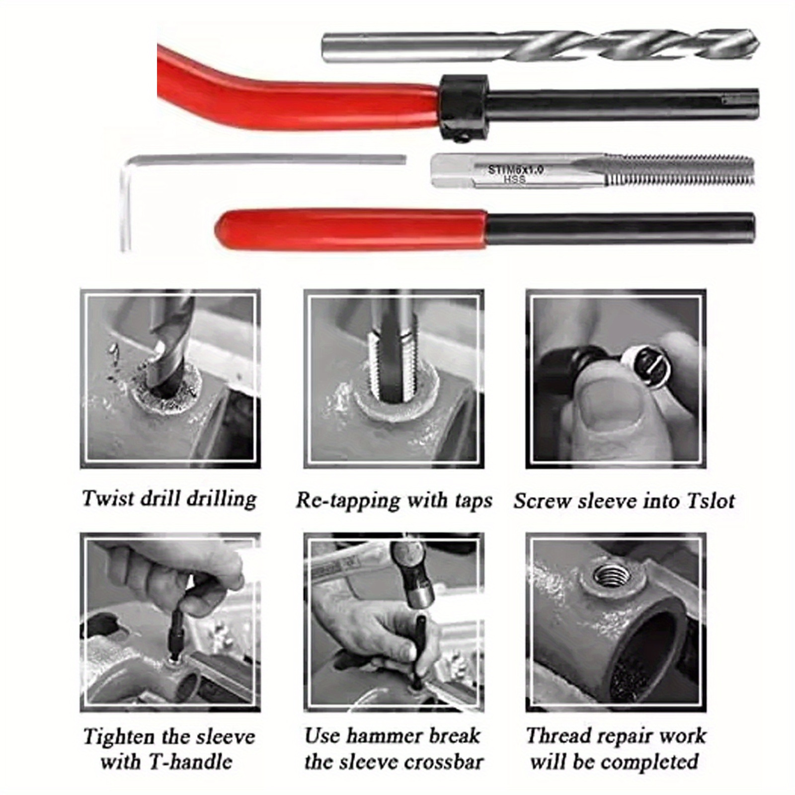 131 peças kit de   de  , kit profissional de   de   em aço rápido, restaurador de   portátil para   e compostos, ferramenta de   de   Detalhes do produto 1