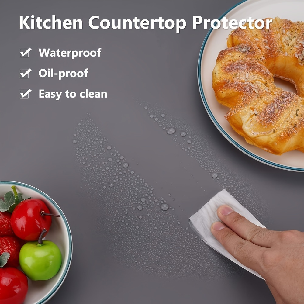 large silicone mat kitchen table protector 91cm 36inch x 59cm 23 4inch heat resistant non slip waterproof   baking and cooking details 8