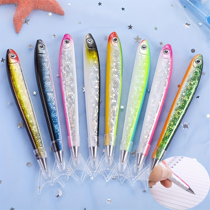 

14+ Age Group Ocean Theme Pens, Cute Novelty Gift Pens From Craft Pen Manufacturer, Set Of 4 Assorted Colors - Office And Gifting