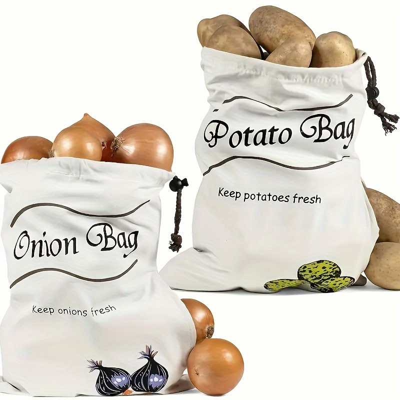 

[top-] 1pc Reusable & Onion Bag - Vegetables And Sproutless, Organizer