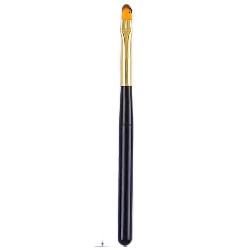 

1pc Pinceau à gel UV, stylo pour nail art acrylique, outil double usage pour la construction et la peinture, pinceau pour la sculpture d'extensions d'ongles, accessoire de manucure de qualité salon