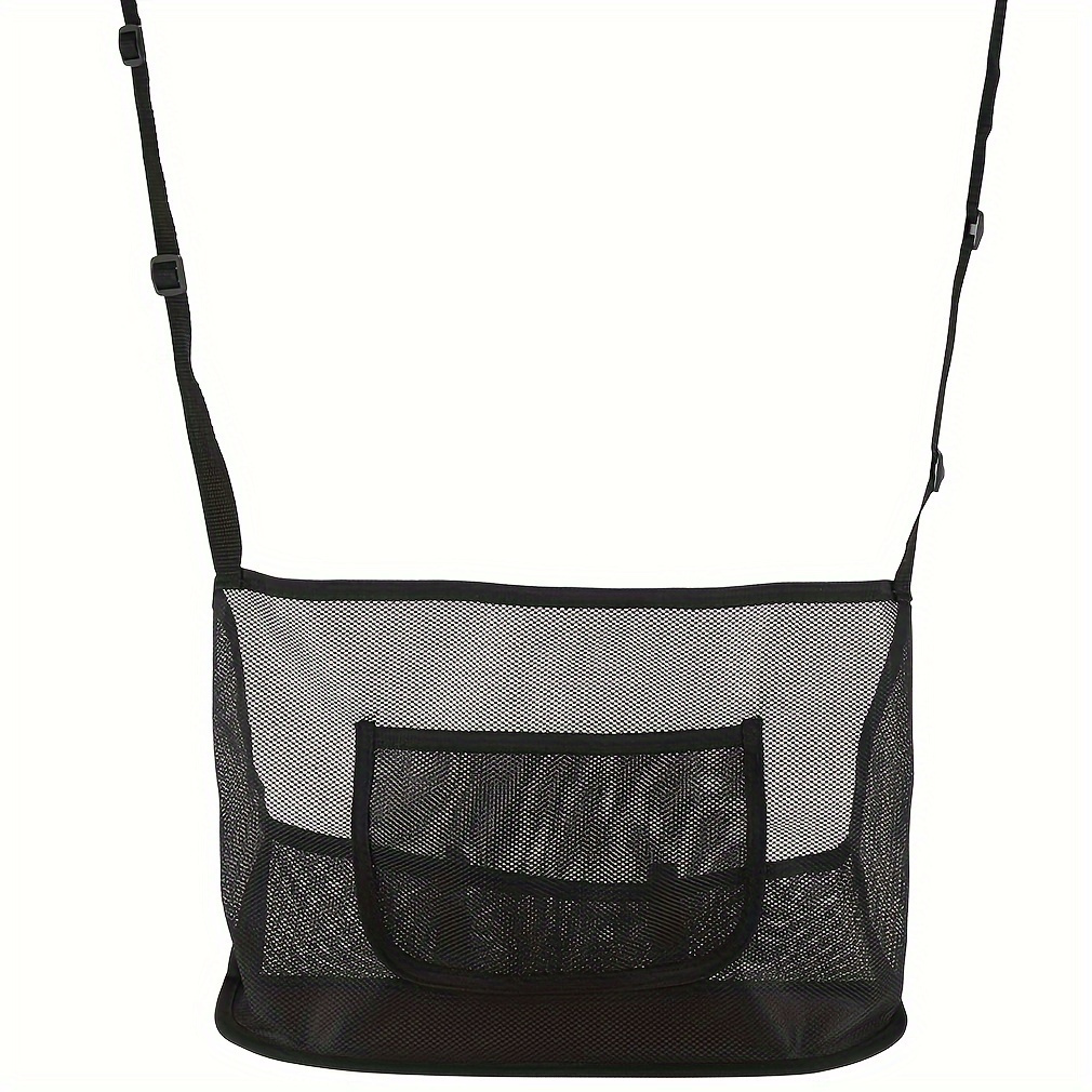 

2pcs Adjustable Wardrobe Hanging Storage Bag Dustproof Clothes Organizer Foldable Sock Underwear, Black