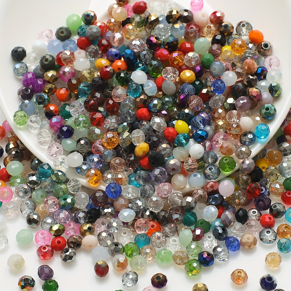 

1300pcs Mixed For Jewelry Making 2/4/6/8mm For Diy Bracelets Necklaces Pendants