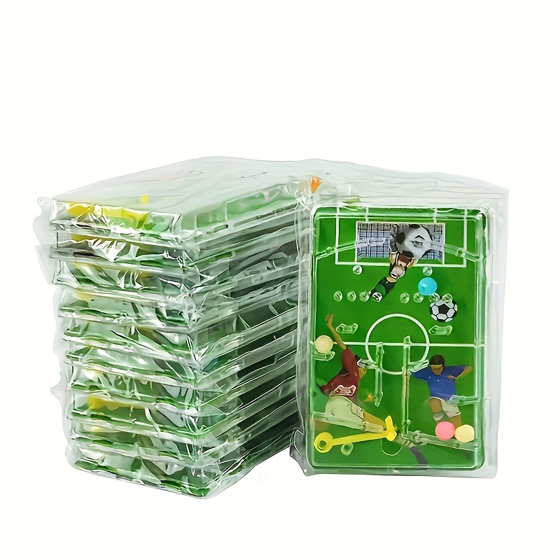 

10/20pcs Football Maze Game - Toy For Birthday Party Favors - Soccer Toy!