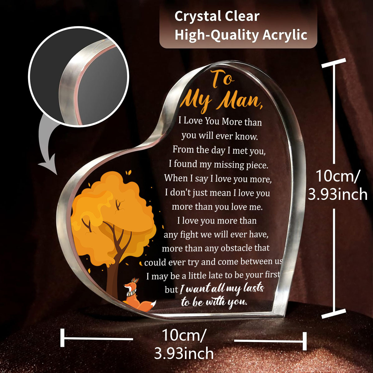 Second Valentines Day Gift For Couple Him Her PERSONALISED – Red