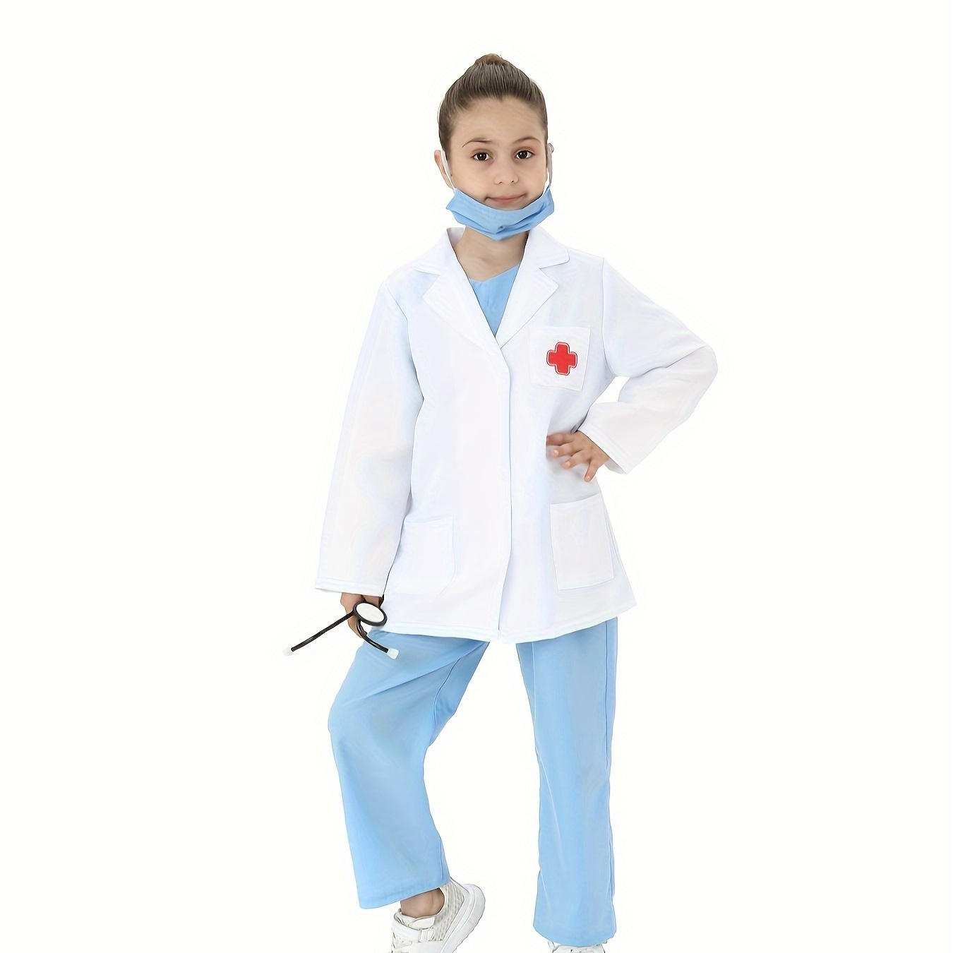 

Girls Cute Nurse/ Up Set For Carnival Party Performance Gift