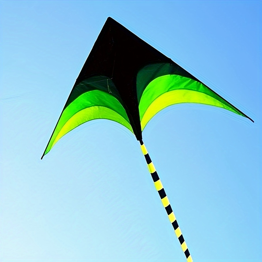 

1pc Giant Beginner Kite - Easy Fly Design For Outdoor Fun, Beach & Park Adventures - Durable, All Skill Levels