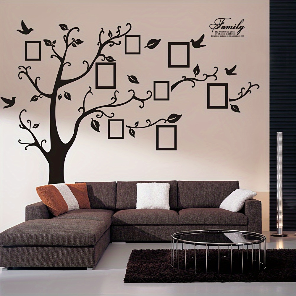 

1pc Memory Photo Tree Wall Sticker, Share Your Favorite Memories & Most Cherished Moments Wall Sticker For Bedroom, Entryway, Living Room, Porch, Home Decoration