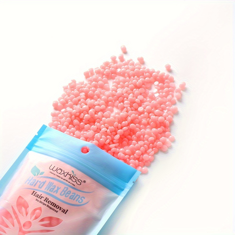 

100g Hair Removal Hard Wax Beans, Universal Full Body, Face, Brazilian Bikini & Legs Wax, Gentle Home Waxing Beads