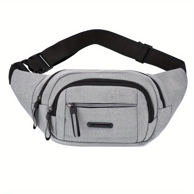 fanny packs women men waist pack hip bag multi pockets Temu