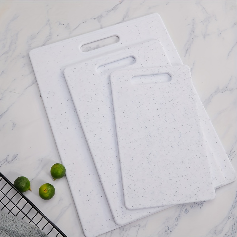 3 piece marble pattern ps cutting board set   polystyrene kitchen chopping boards for fruits and vegetables   and easy to     design details 1