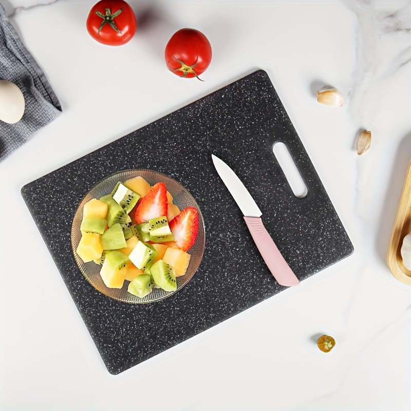 3 piece marble pattern ps cutting board set   polystyrene kitchen chopping boards for fruits and vegetables   and easy to     design details 11