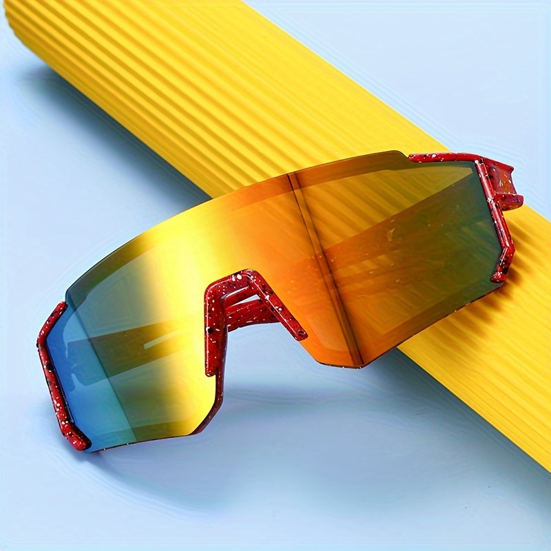 

1pc Boy's New Trendy Large Frame Glasses For Cycling