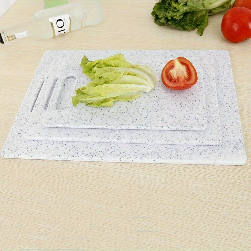 3 piece marble pattern ps cutting board set   polystyrene kitchen chopping boards for fruits and vegetables   and easy to     design details 5