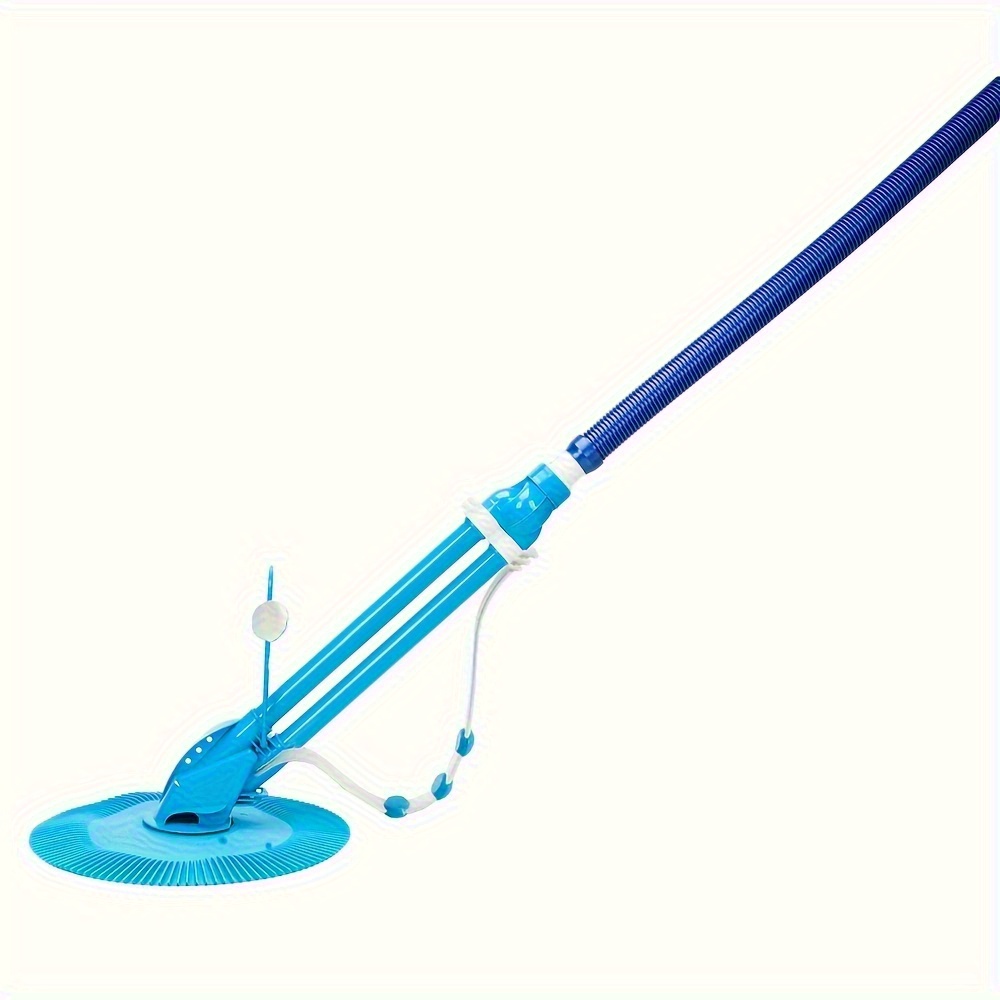 

Auto Swimming Pool Cleaner With 10pcs Durable Hose Blue