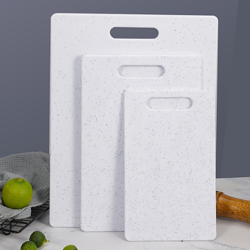 3 piece marble pattern ps cutting board set   polystyrene kitchen chopping boards for fruits and vegetables   and easy to     design details 0