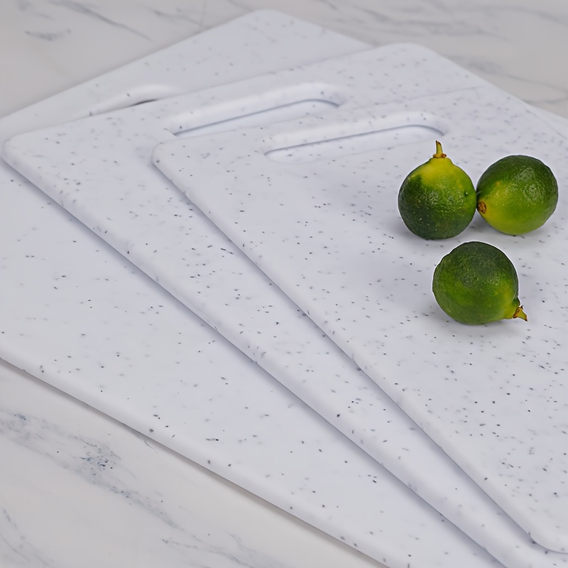 3 piece marble pattern ps cutting board set   polystyrene kitchen chopping boards for fruits and vegetables   and easy to     design details 2