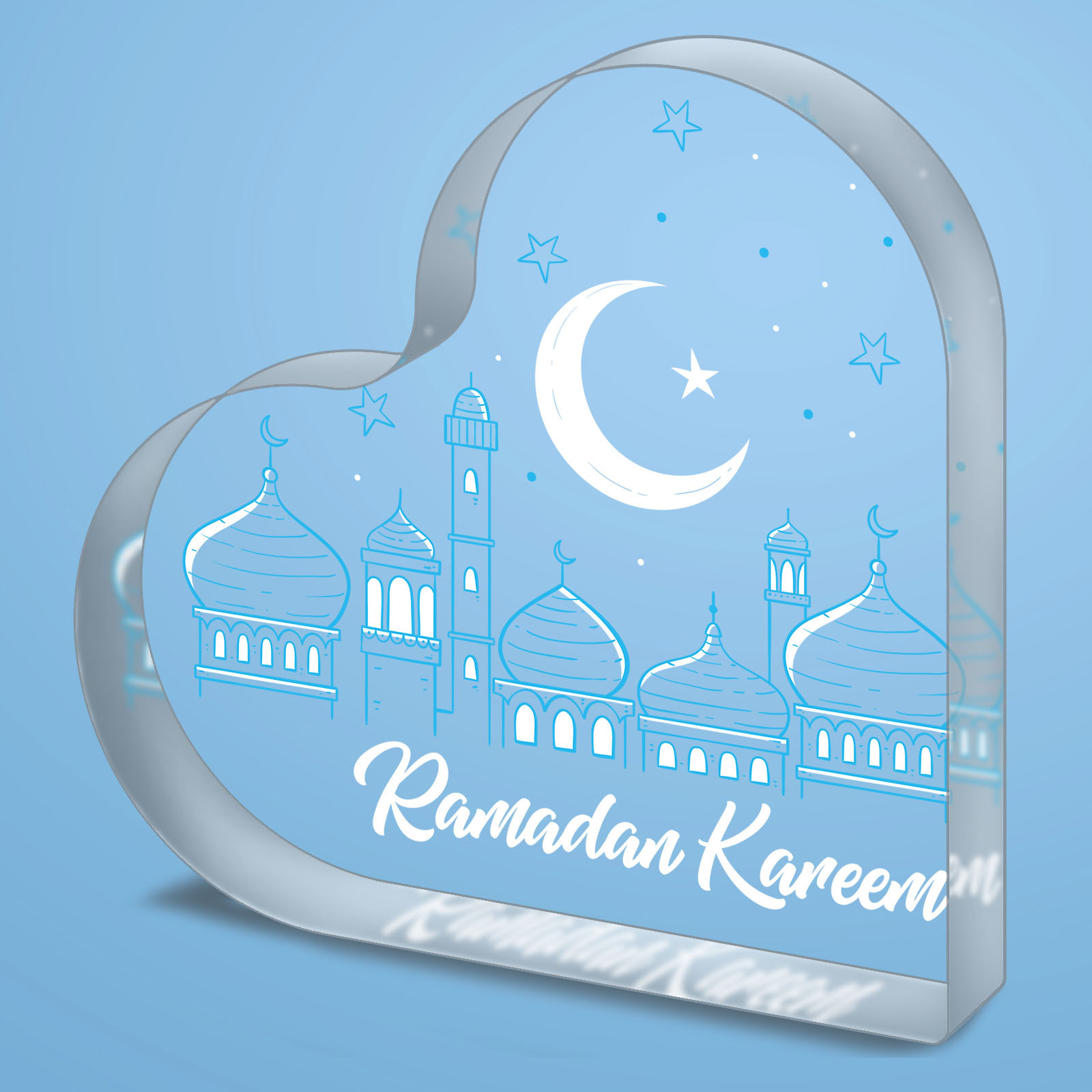 

Centre de Table Élégant en Acrylique pour Ramadan & Eid - Design Étoile, pour la Décoration de & les Célébrations