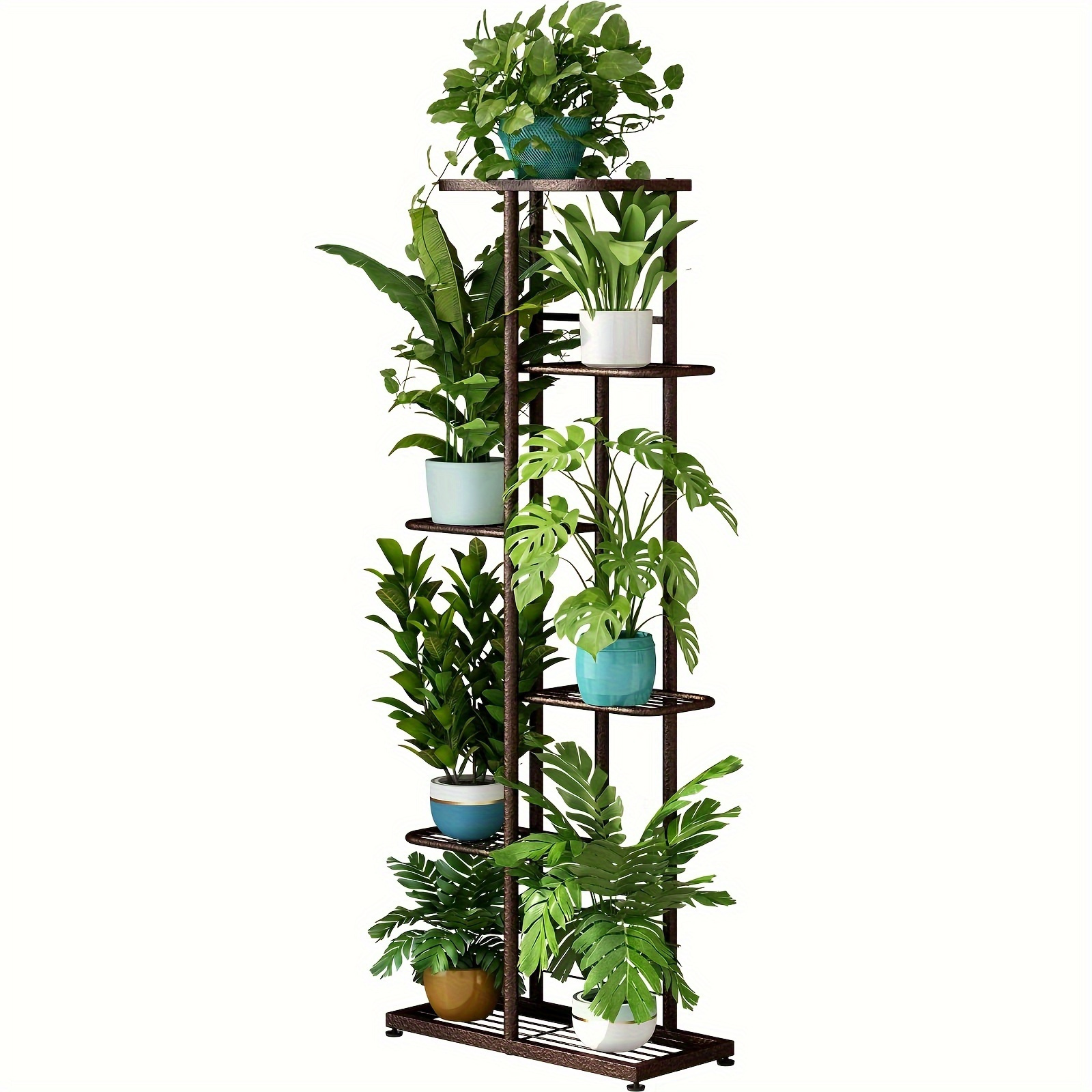 

Sorcedas Plant Stand 6 Tier 7 Potted Planter Rack Storage Organizer Flower Pot Holder Shelves