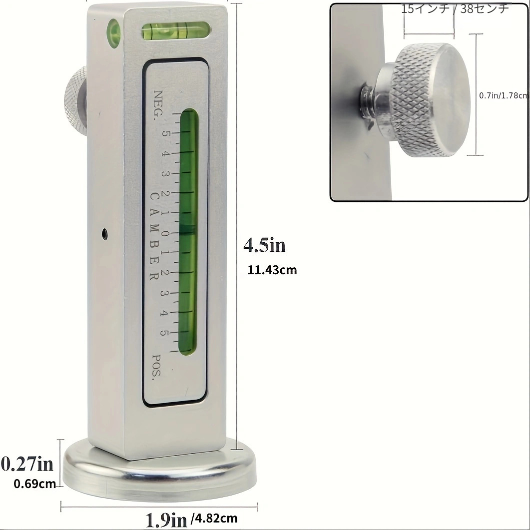 調整可能なゲージツール キャンバー キャスター ストラット ホイール アライメント ツール トラック 車 - Temu Japan