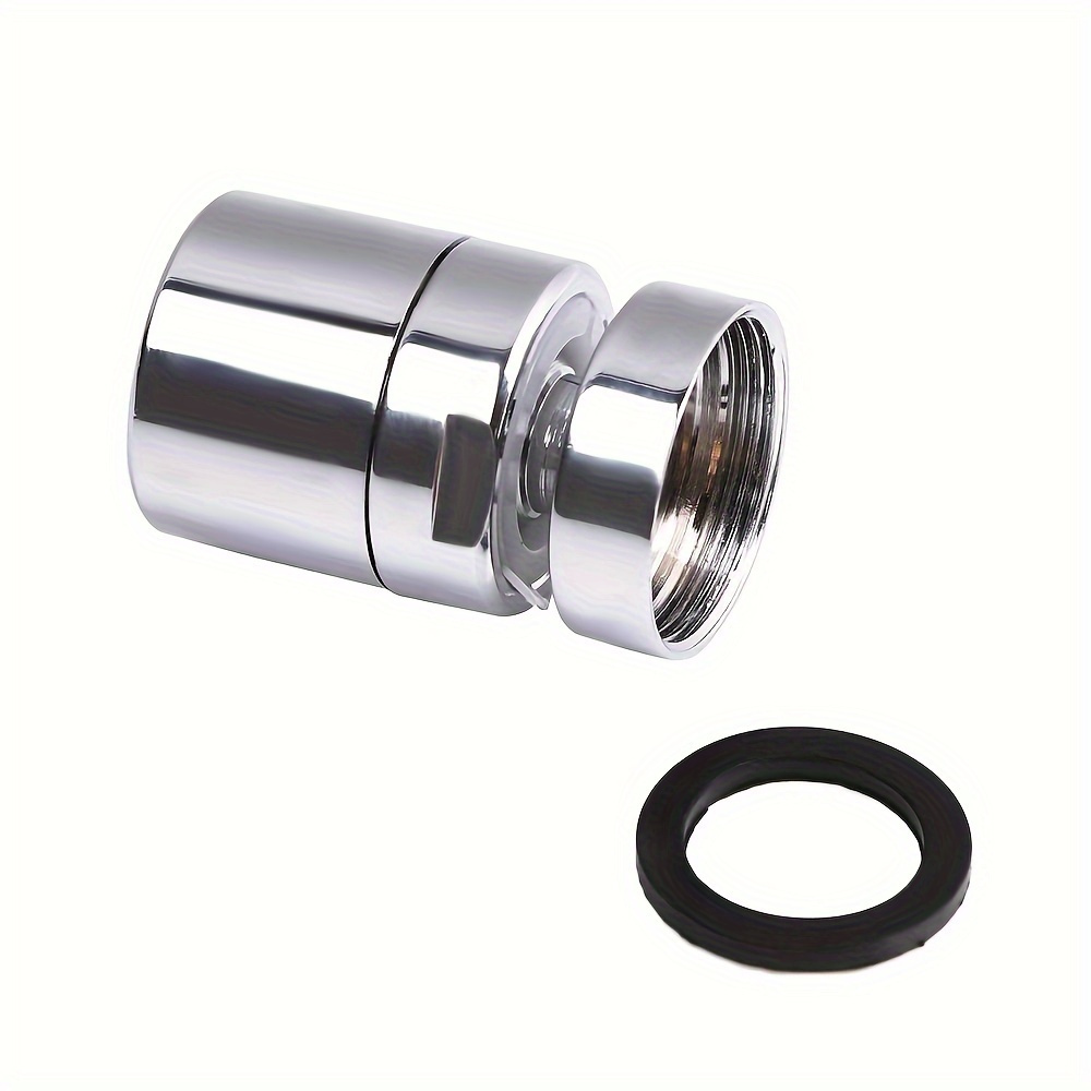 

1pc Chrome Finish Brass External Thread Kitchen Faucet Sprayer Attachment, Bidet Faucet Aerator, Female Water Saving