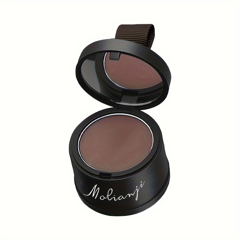 

Hairline Shadow Powder, Fluffy Hairline & Contouring Makeup, Forehead & Edge Filling, Waterproof, Sweat-resistant, With Sponge Powder Puff, Compact & Portable