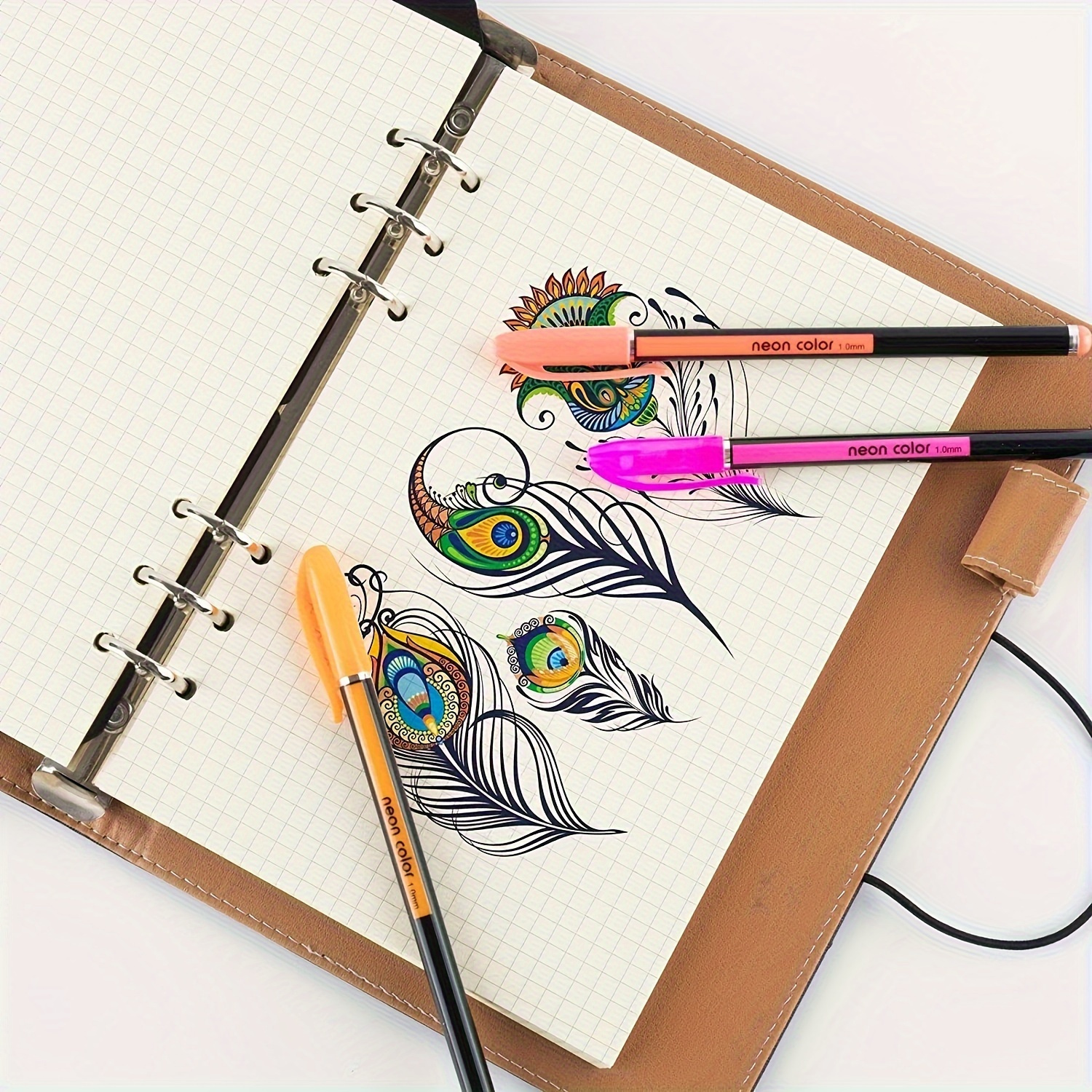 

60-piece Sparkle Gel Pen Set - Fine Point, Assorted Colors For Art, Doodling, Scrapbooking & Writing - Ideal For Adults Pens For Writing Gel Pens