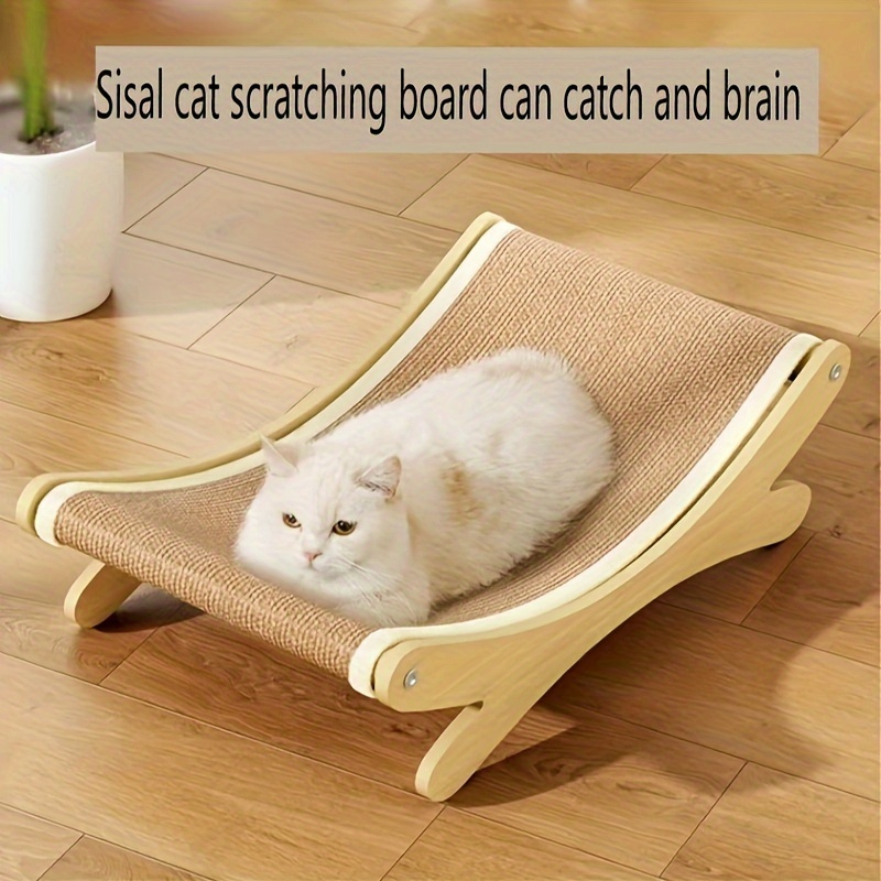 

Thickened And Resistant Scratching Board: Green, Healthy, And To Clean - , Non-slip, And Silent - Your Feline Friend