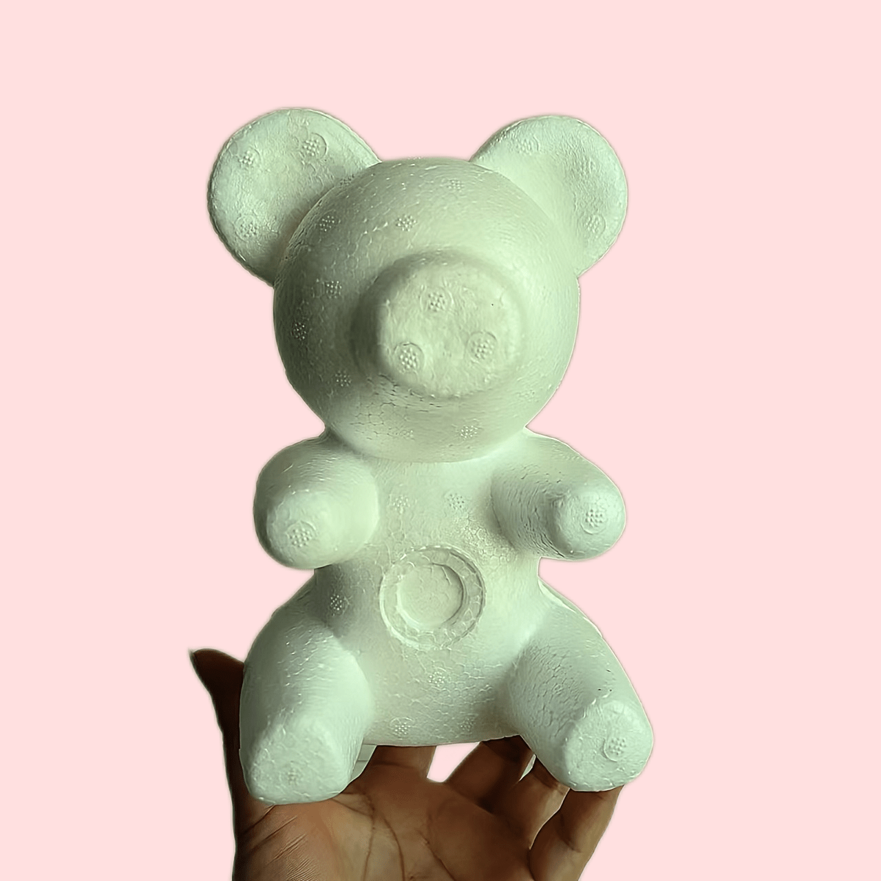 

Diy Graffiti-friendly Foam Bear Model For Crafting And Decorations – Foam Material For Casual, , Party, College And New Year's