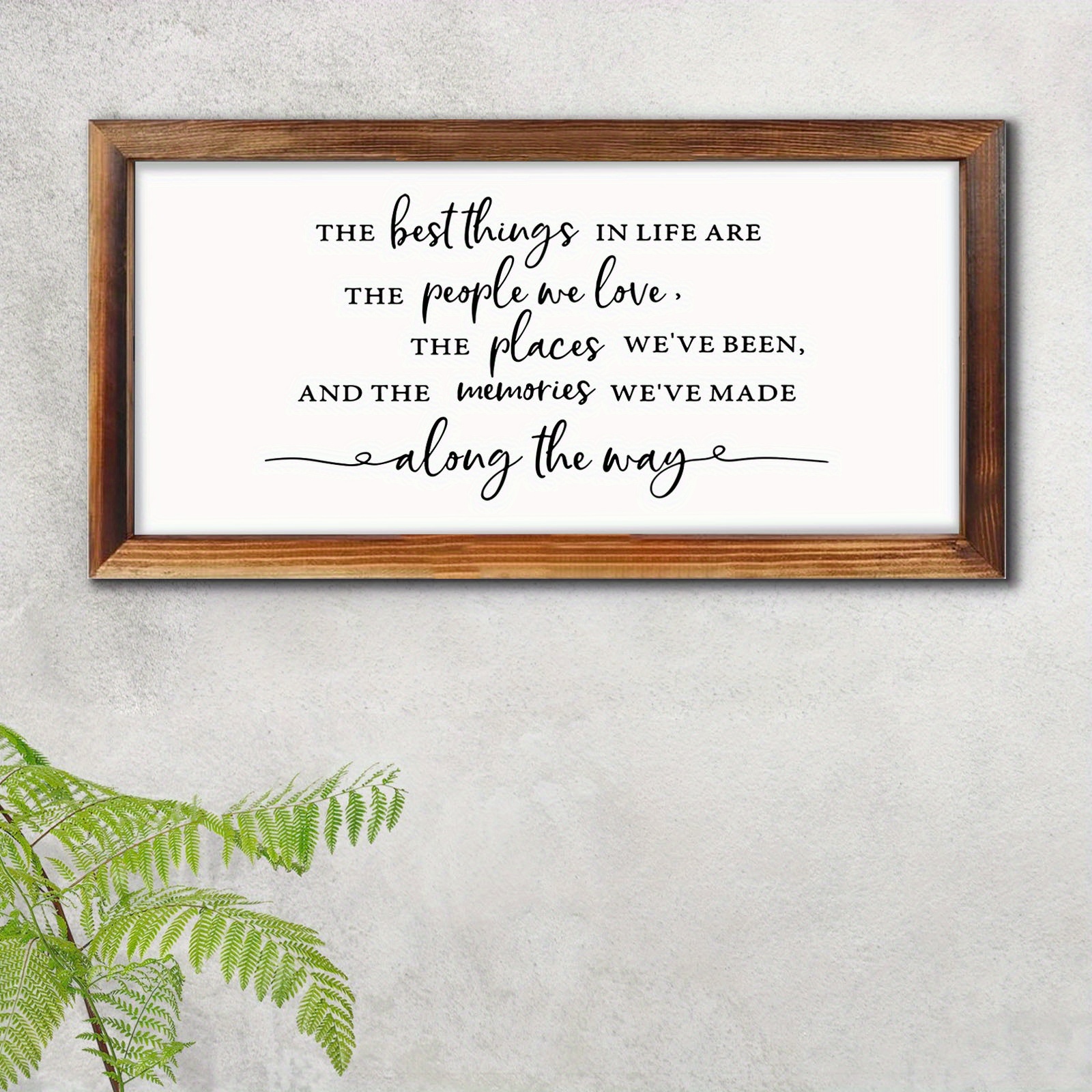 

Wooden Wall Decor Sign With Inspirational Text Verse - Home, Bedroom, Farmhouse Style | Ideal Housewarming Gift, Anniversary & Birthday Present | Holiday Decor For , , Thanksgiving | No Power Needed