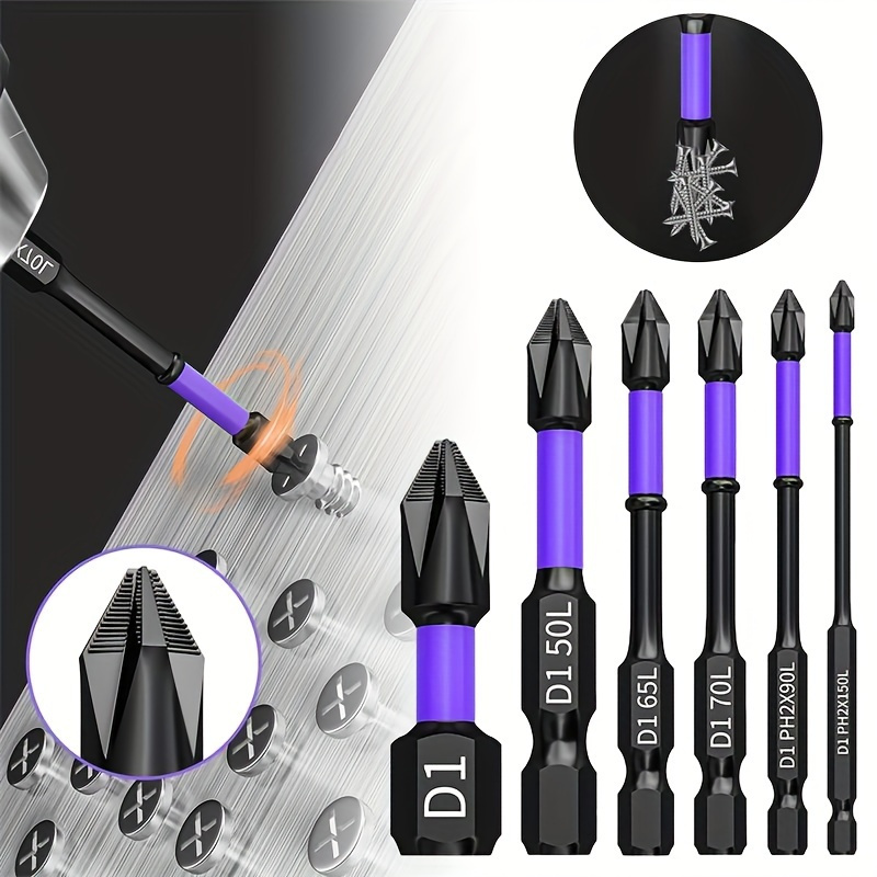 

6pcs, Screwdriver Set 25-150mm Hardness