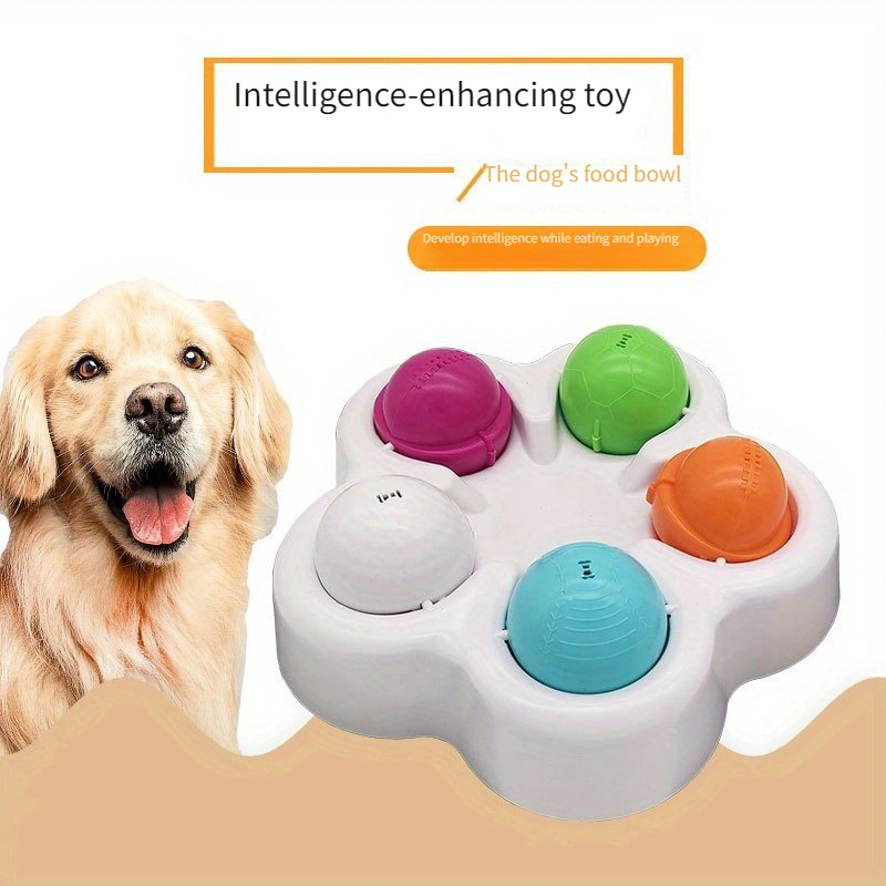 

Training Toy - Interactive Treat Dispenser For Dogs, Enhancing Cognitive Skills - Non-toxic Abs Material, No Batteries Needed