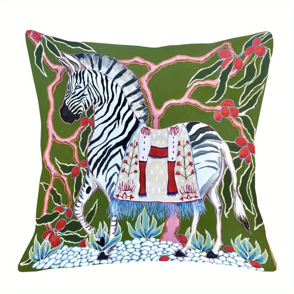 

18x18 - , - , Zip - For Decor ( Not Included)