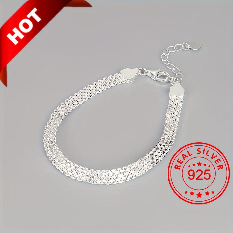 

925 Silvery Bracelet - , For &