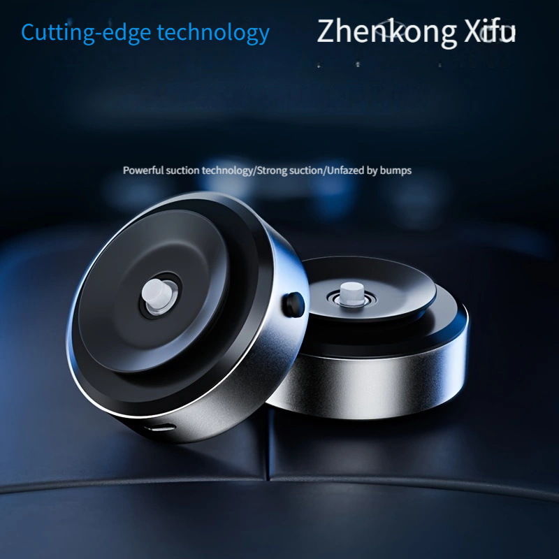 

1pc Zenkong Xifu Magnetic Phone Holder - Hands-, Compatible With Iphone 15/14/13/12 & All Smartphones, Ideal For Car/gym/mirror/smooth Surfaces, Aluminum Alloy, Non-waterproof, No Battery Required